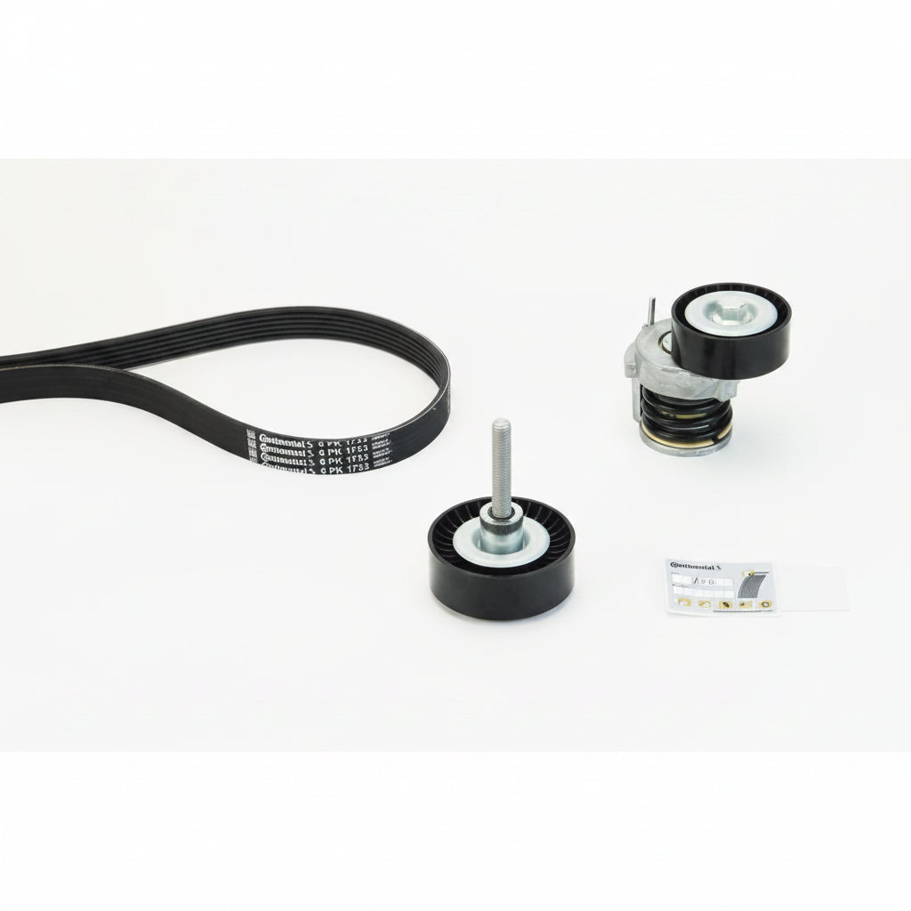 Multi Rib Belt Kit 6PK1733K3 Compatible With SKODA FABIA II (542) (CONTINENTAL)