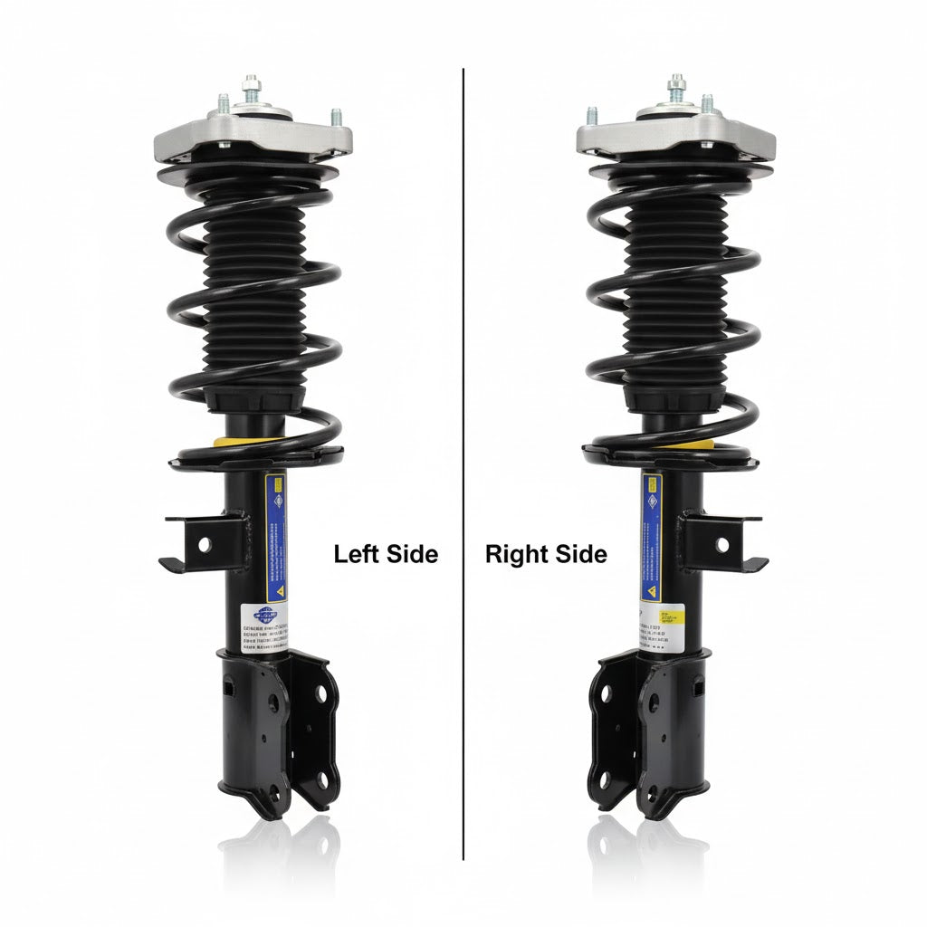 Front Air Suspension Shock Absorber With Spring Left 1763231900 & Right 1963232000 Compatible With MERCEDES-BENZ A-CLASS W176