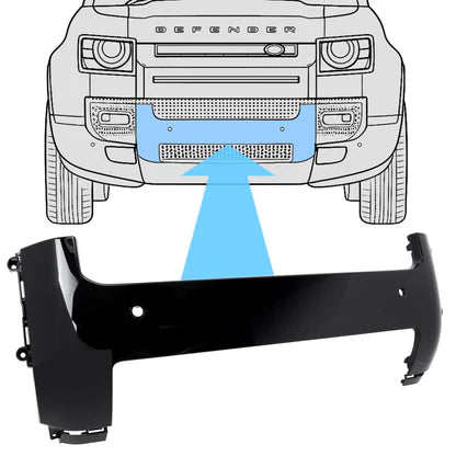 Front Bumper Panel LR148268 Compatible With Land Rover Defender 5 L663