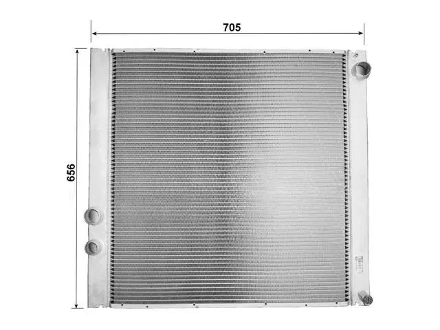 AC Radiator PCC500670 Compatible With Land Rover Range Rover L322