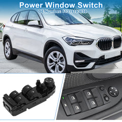 Window Power Switch 61319193659 Compatible With BMW For X1 E84