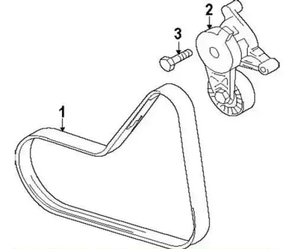 Multi Rib Belt Kit 6PK1070K1 Compatible With SKODA FABIA II (542) OCTAVIA II (1Z3) | LAURA SUPERB II (3T4) YETI (5L) (CONTINENTAL)