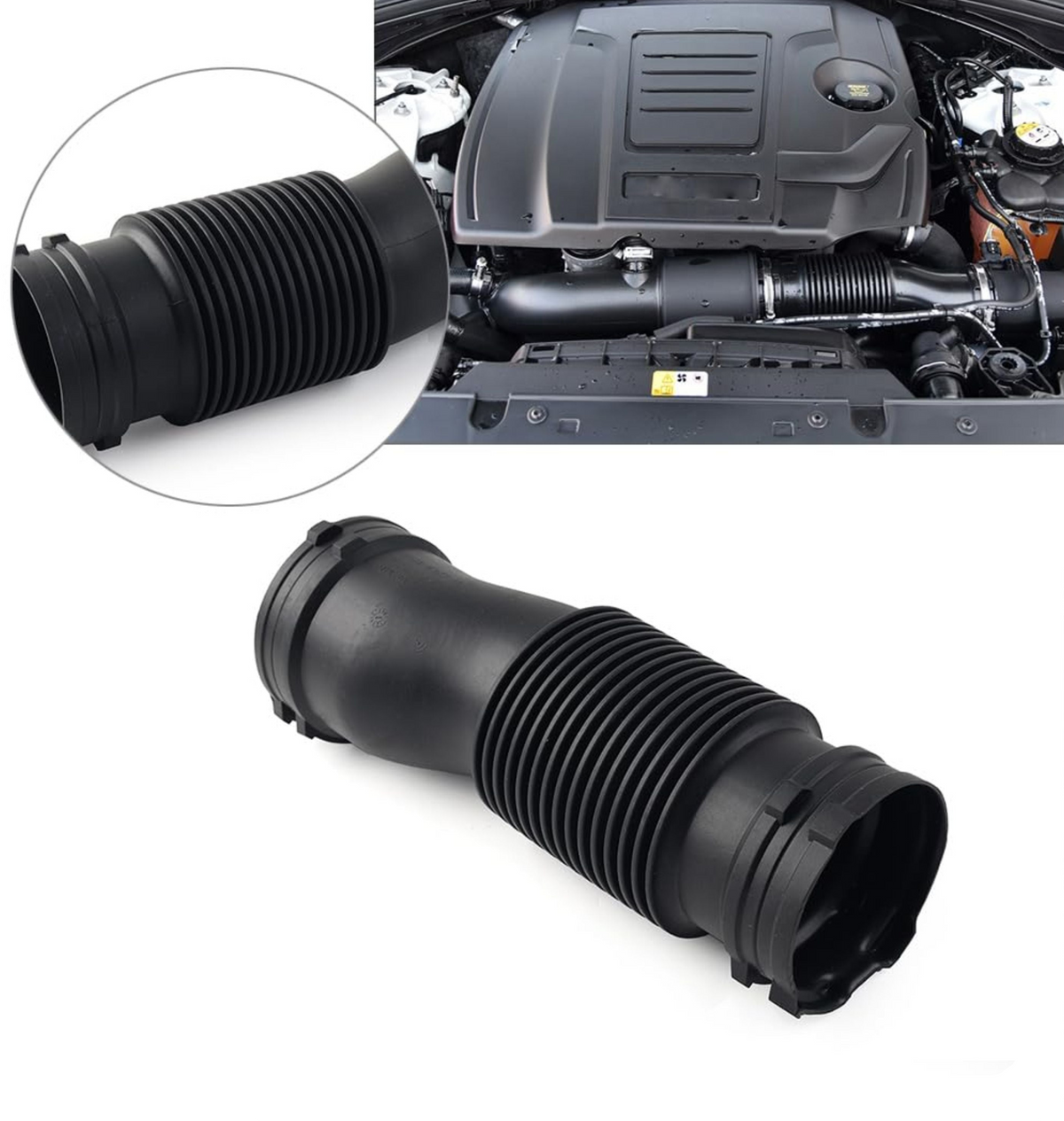 Air Intake Hose T2H9509 Compatible With Jaguar XF/XE (2016-2019) Tag No.840
