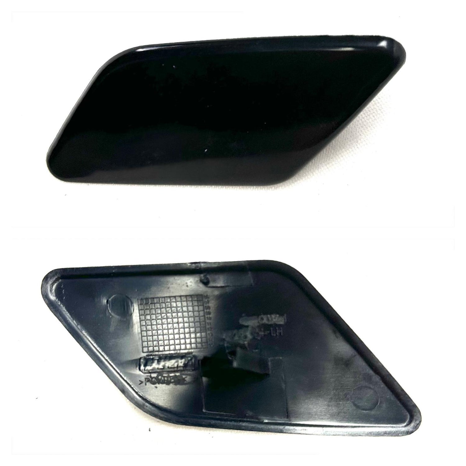 Front Headlight Washer Cap Set Left 39886377 & Right 39886397 Compatible With Volvo S40 (2008-13)