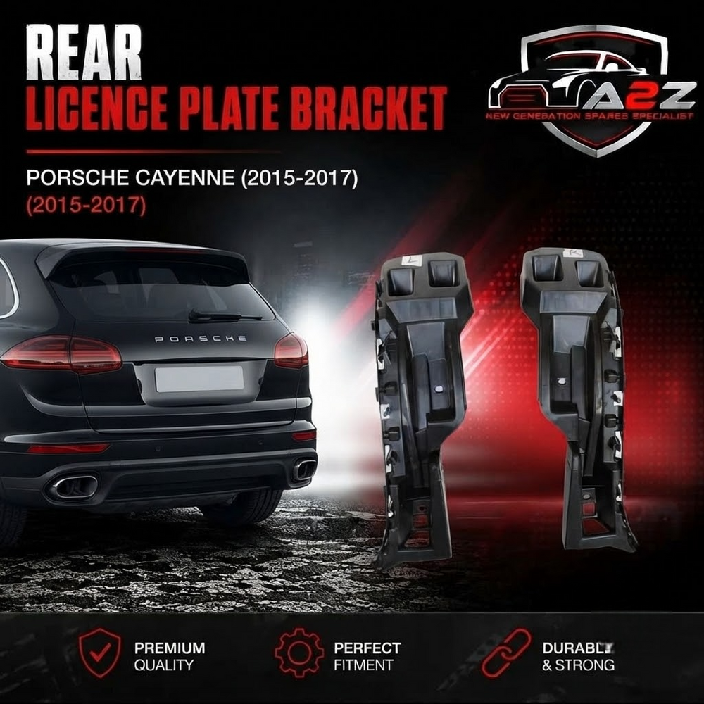 Rear Bumper Bracket Left 95850539310 Right 95850539410 Compatible With Porsche Cayenne (2015-2017) Tag No.432