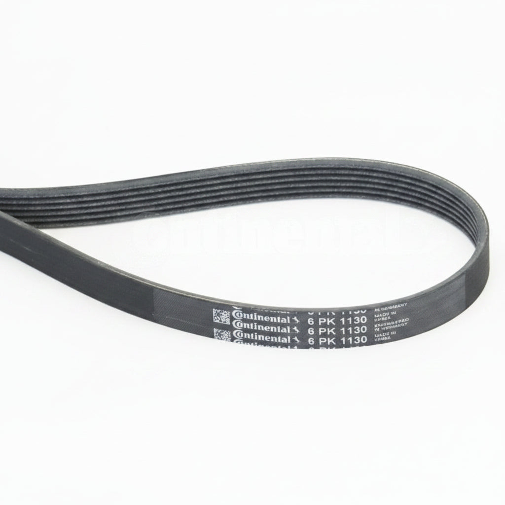 Multi Rib Belt 6PK1130 06L903137A Compatible With SKODA OCTAVIA III (5E3, NL3, NR3) & VW POLO V (6R1, 6C1, 601, 603) (CONTINENTAL)