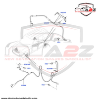 Rear ABS Wheel Speed Sensor LR081609 & HPLA2C190BA LR033461 Compatible With LAND ROVER DEFENDER Station Wagon (L663) DISCOVERY V (L462)