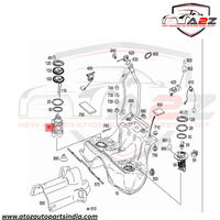Fuel Pump 2214708494 2214705994 A2214707494 A2214705994 Compatible With MERCEDES-BENZ S-CLASS (W221, V221)