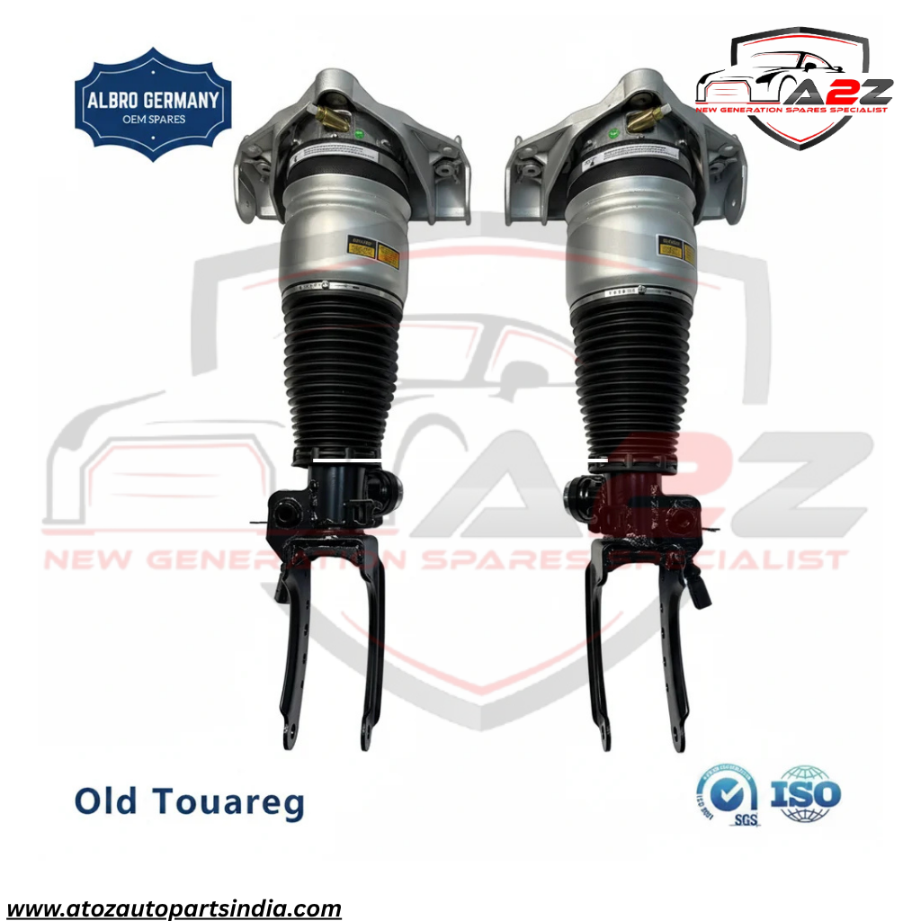 Front Left Air Suspension Shock Absorber Strut 7L6616039D 7L6616039A 7L6616039E Compatible With AUDI Q7 (4LB) & PORSCHE CAYENNE (9PA) & VW TOUAREG (7LA, 7L6, 7L7)