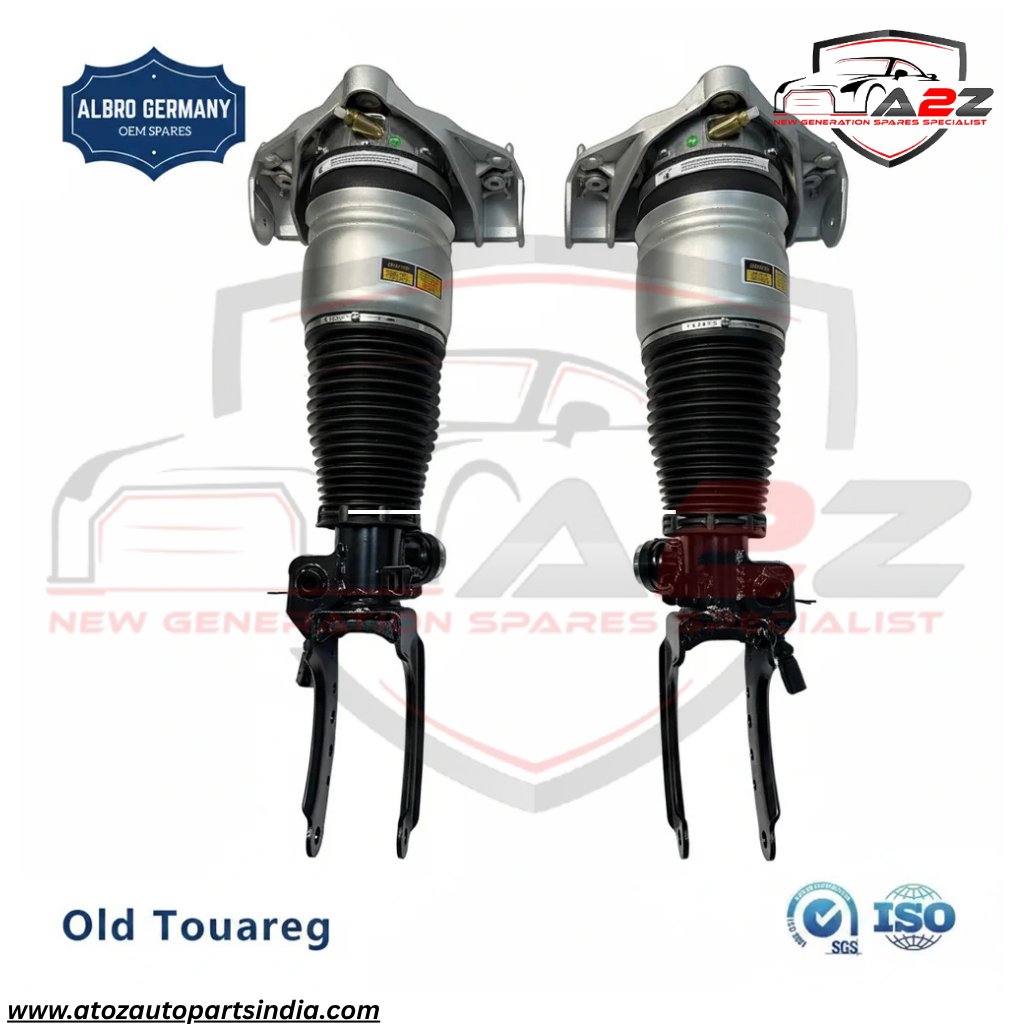 Front Right Air Suspension  Shock Absorber Strut 7L6616040D  7L6616040 7L6616040E Compatible With AUDI Q7 (4LB) & PORSCHE CAYENNE (9PA) & VW TOUAREG (7LA, 7L6, 7L7) (2007-15)