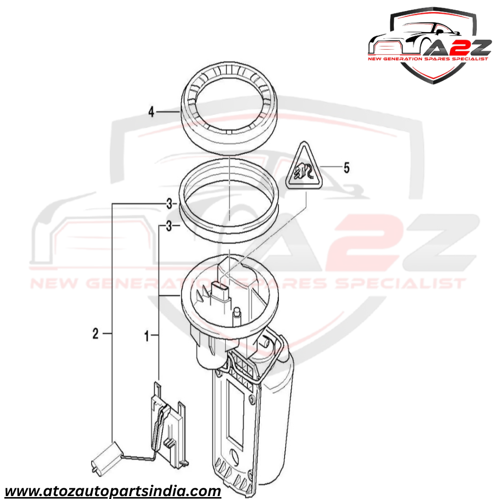Fuel Pump 16112754806 & 16112752287Compatible With MINI & MINI (R56) & MINI Convertible (R57) No:- 102