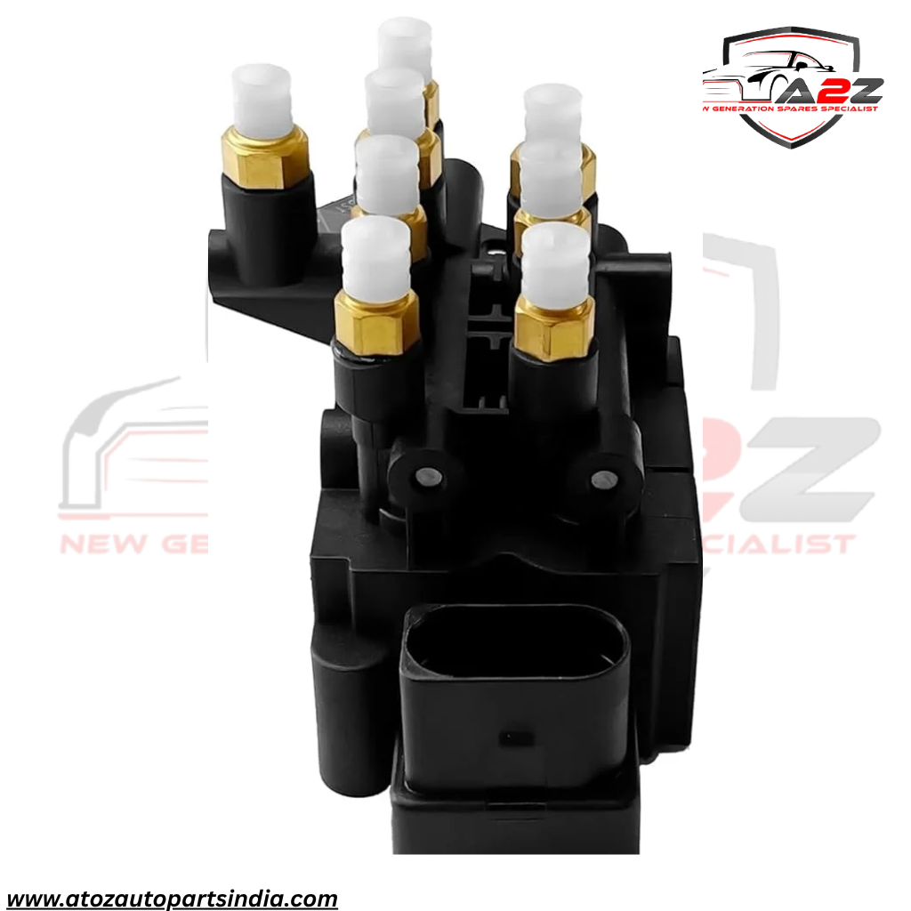 Air Suspension Solenoid Valve Block 4M0616013A 4M0616013B Compatible With AUDI Q7 T-3 4MB, 4MG