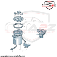 Fuel Pump 3Q0919050H 3Q0919050 3Q0919050D 3Q0919050H 3Q0919088 Compatible With SKODA SUPERB III (3V3) Tag No.98