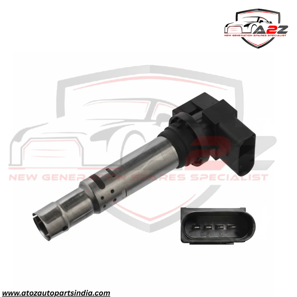 Ignition Coil 036905715E 036905100A 036905100B Compatible With SKODA FABIA II & (542) RAPID (NA2) & VW JETTA IV (162, 163, AV3, AV2) | JETTA / CLASICO | VENTO POLO V (6R1, 6C1) & POLO V Saloon (602, 604, 612, 614) | VENT