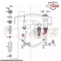 Front Left Air Suspension Shock Absorber Strut 2133208700 A2133202301 Compatible With MERCEDES-BENZ E-CLASS W213 T-1