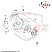 Front Wheel Hub LR114244 Compatible With LAND ROVER DISCOVERY SPORT (L550) & RANGE ROVER EVOQUE (L551)