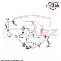 Front Right ABS Wheel Speed Sensor 2539053400 A2539053400 Compatible With MERCEDES-BENZ GLC Coupe C253