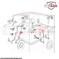Front Left/Right ABS Wheel Speed Sensor A1644408339 A1644405541 A1644405141 1644405141 1644405541 1644408339 1645401617 1649058200 Compatible With MERCEDES-BENZ GL-CLASS X164