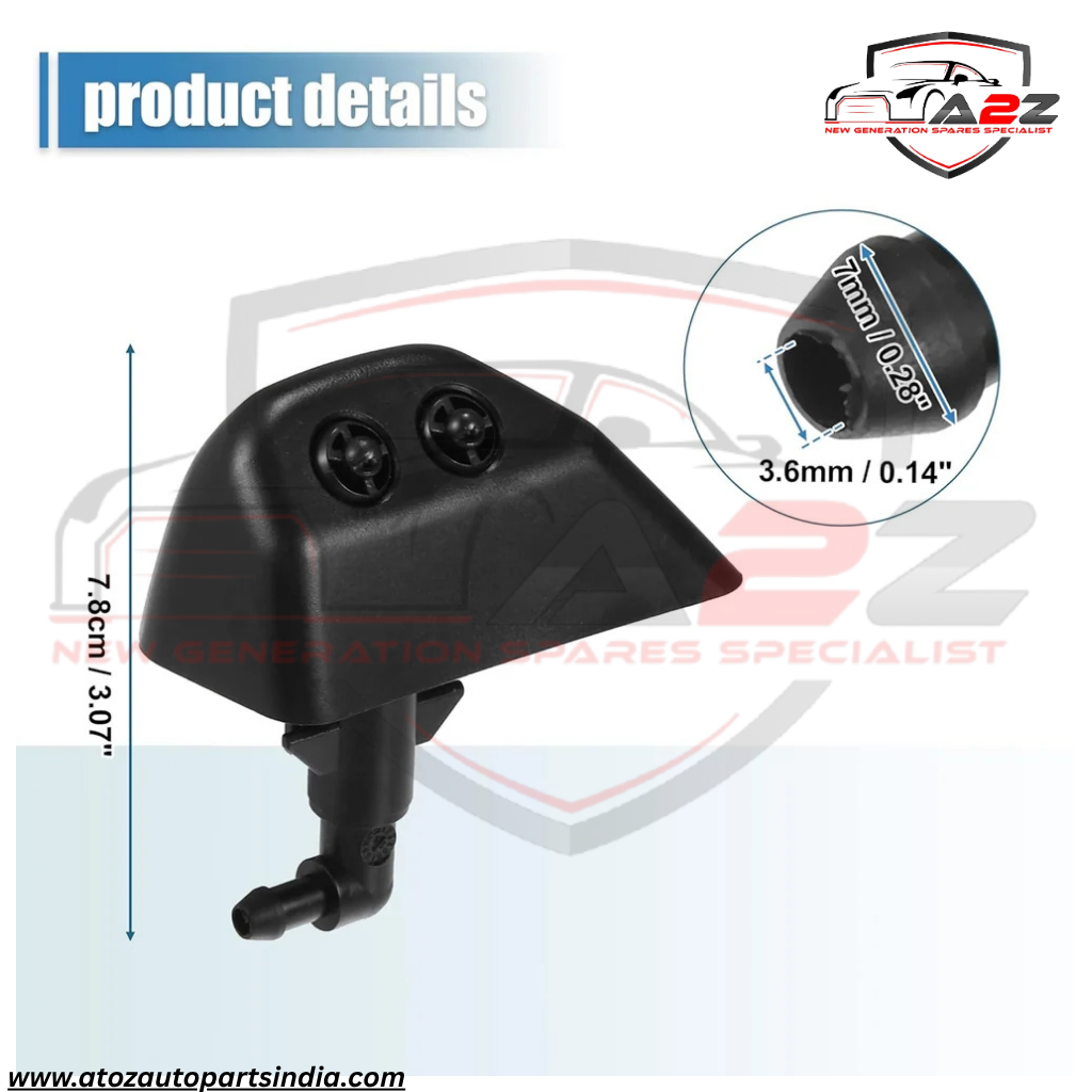 Headlight Washer Nozzle Compatible With LAND ROVER FREELANDER 2 L359 | LR2 Headlight Washer Nozzle Left LR003851 & Right LR003850