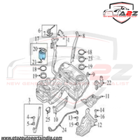 Fuel Pump Module 4G0919051C 4G0919051K Fits Audi A6 A7 C7 Tag No.45