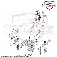 Fuel Pump 1664703194 A1664703194 For Mercedes Benz GLS Class W166 Tag No.44
