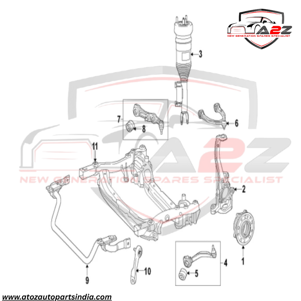 Front Left Air Suspension Shock Absorber Strut 2133201901 2133202138 2133207838 Compatible With MERCEDES-BENZ E-CLASS W213 T-2