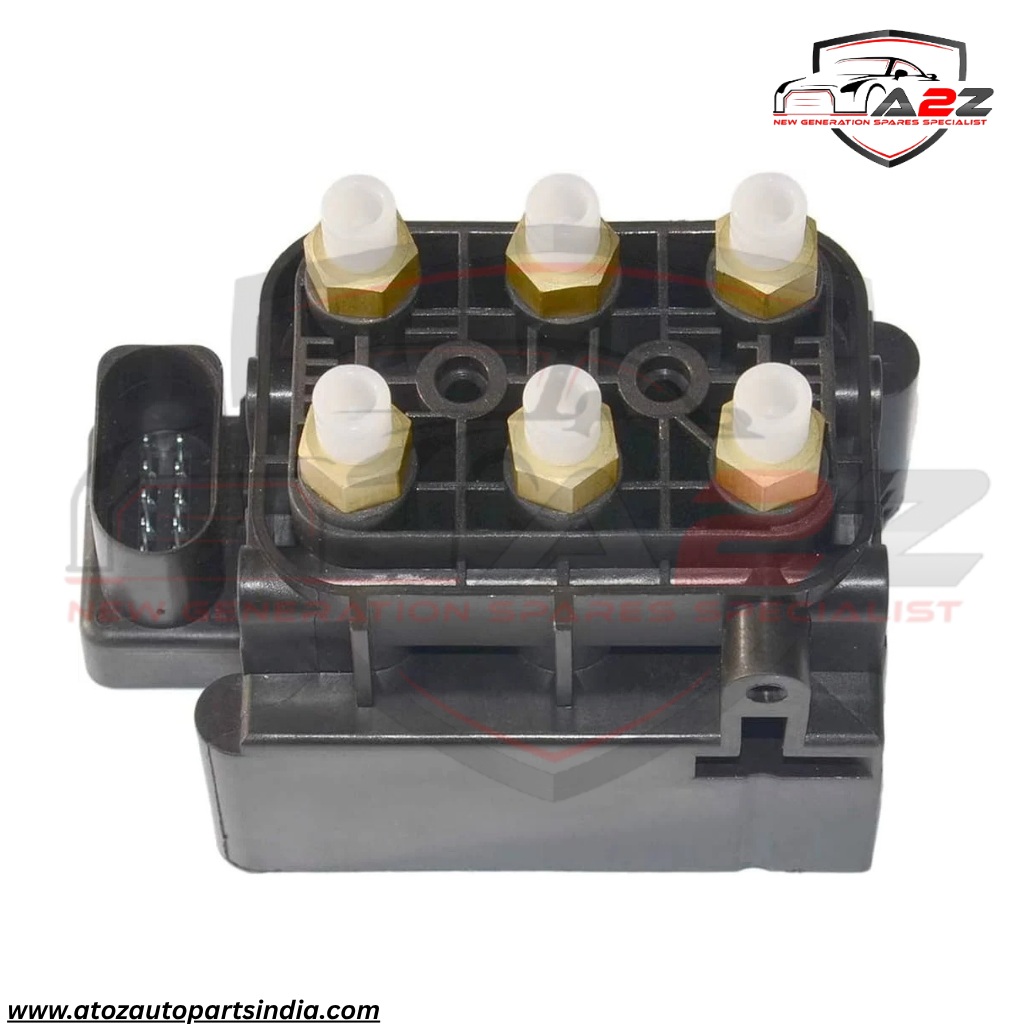 Air Suspension Solenoid Valve Block 7L0698014 7L0698014C Compatible With AUDI Q7 O.M (4LB)