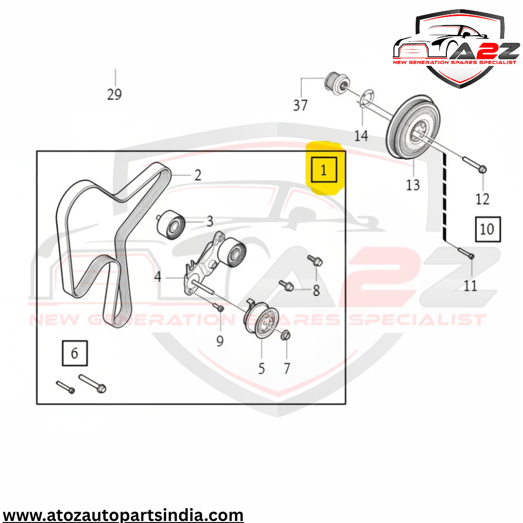 Timing Belt Kit CT1216K2 31460881 32255113 ZCompatible With VOLVO S60 II (134), S90 II (234), V90 II Estate (235), XC40 (536), XC60 I SUV (156), XC60 II (246), XC90 II (256)