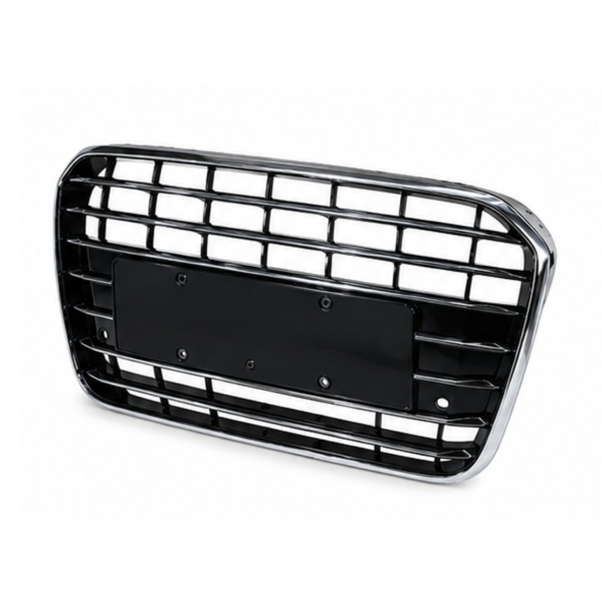 Show Grill  Compatible With  Audi A6 C7(2012-15) Original Shiny Chrome Tag 51