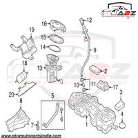 Fuel Pump Assembly 31372616 Compatible With Volvo XC90 XC60 S60 V60 S90 V90