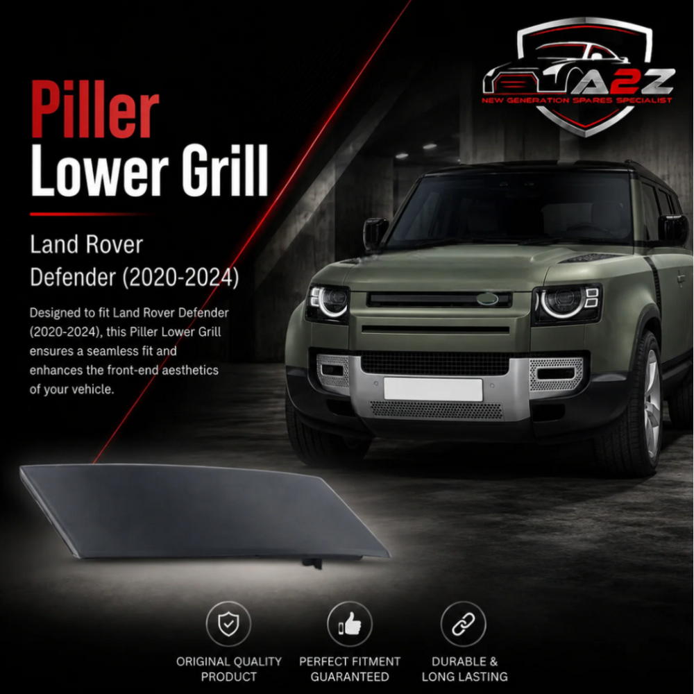 Piller Lower Grill Left LR157845 & Right LR157844 Compatible With Land Rover Defender (2020-2024) Tag No.41