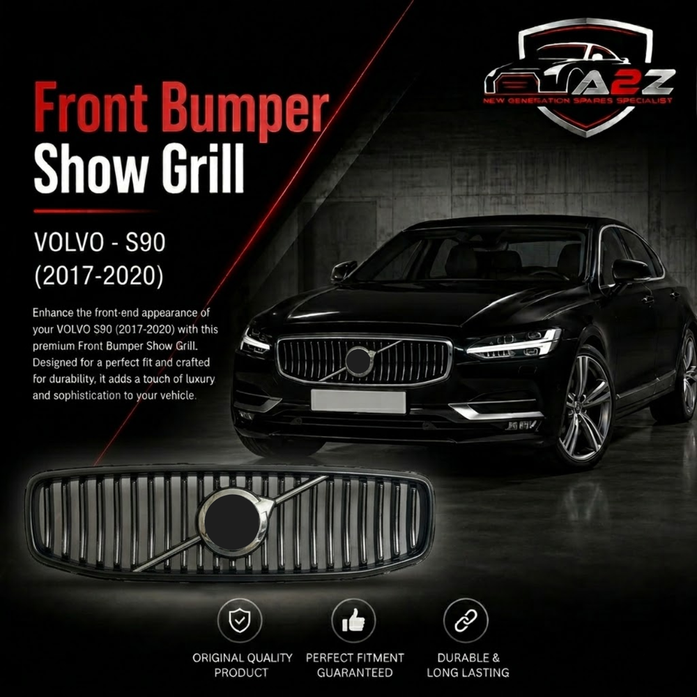 Front Bumper Show Grill 31425407 Compatible With VOLVO - S90 (2017-2020) Tag No.41