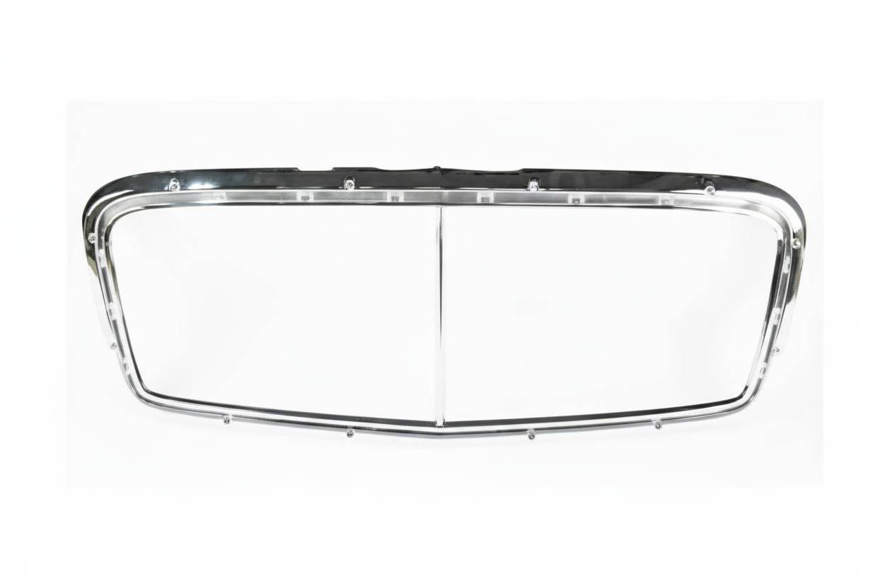 Front Bumper Continental Grill Frame ( Chrome ) 4W0853667 Compatible With Bently Flying Spur