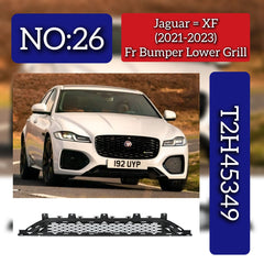 Front Bumper Lower Grill T2H45349 Compatible With Jaguar XF (2021-2023) Tag No.26