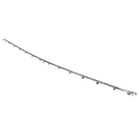 Rear Bumper Chrome 51127341672 Compatible With BMW 5 Series F10 (2014-2017) Tag No.62
