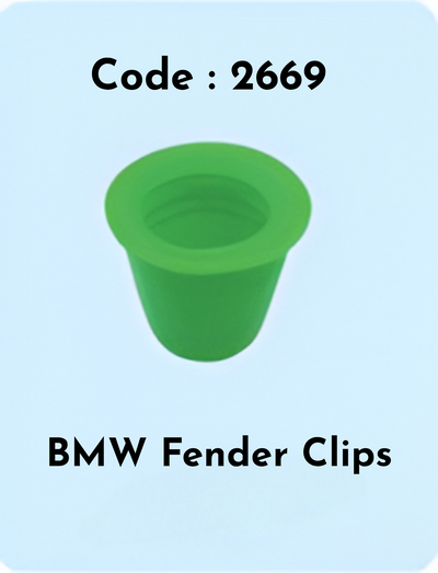 Fender Clips (Set Of 10) Code:2669 Compatible With BMW