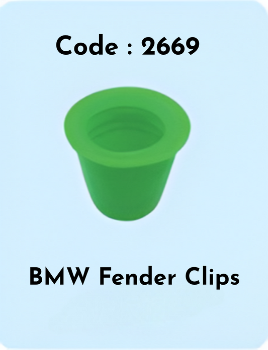 Fender Clips (Set Of 10) Code:2669 Compatible With BMW